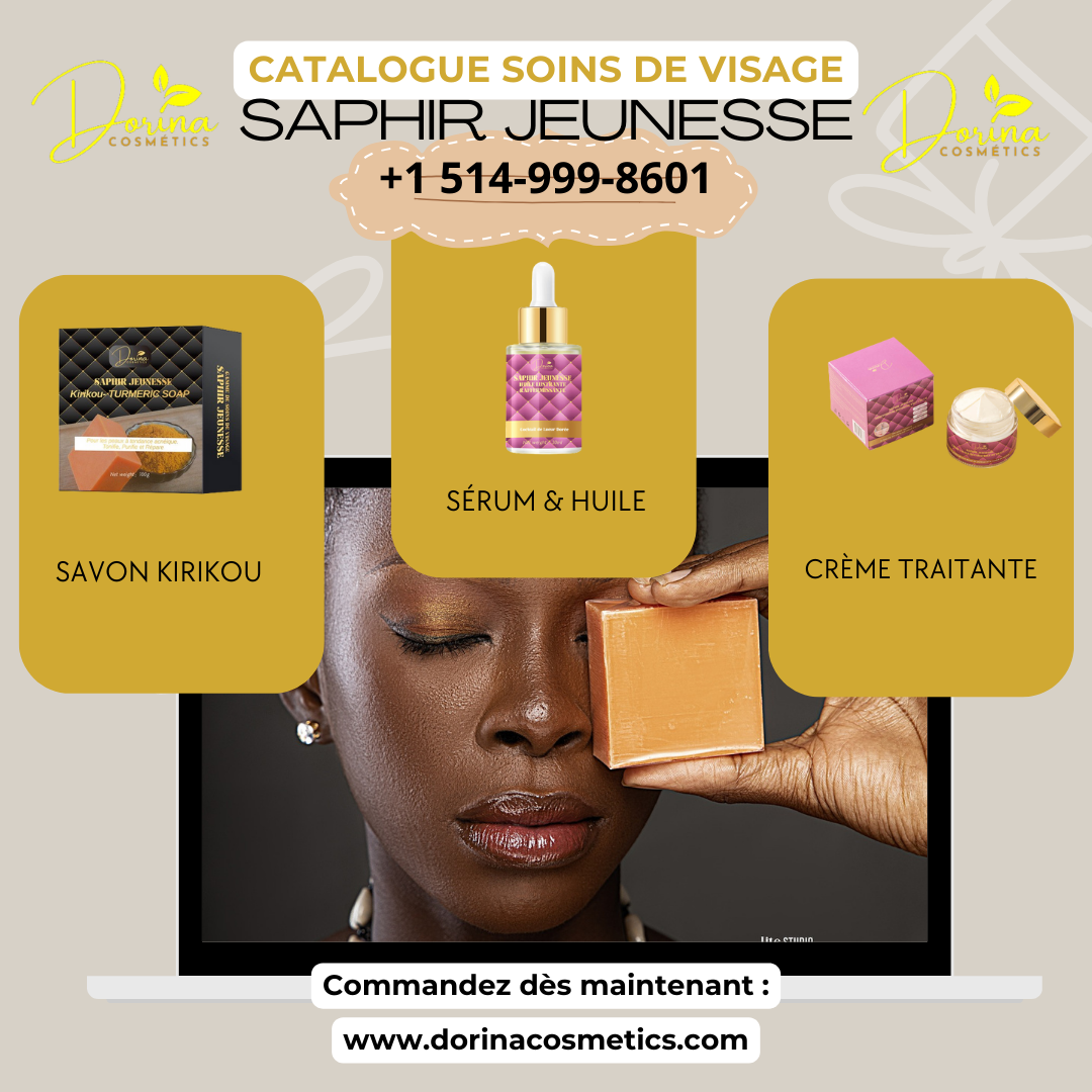PACK économique soins de visage ANTI - ACNÉ - SAPHIR JEUNESSE