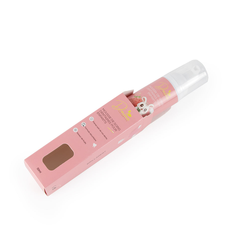 Mousse de dentifrice BIO aux fruits 🍓 pour enfants - BRILLADENT fraise 🍓