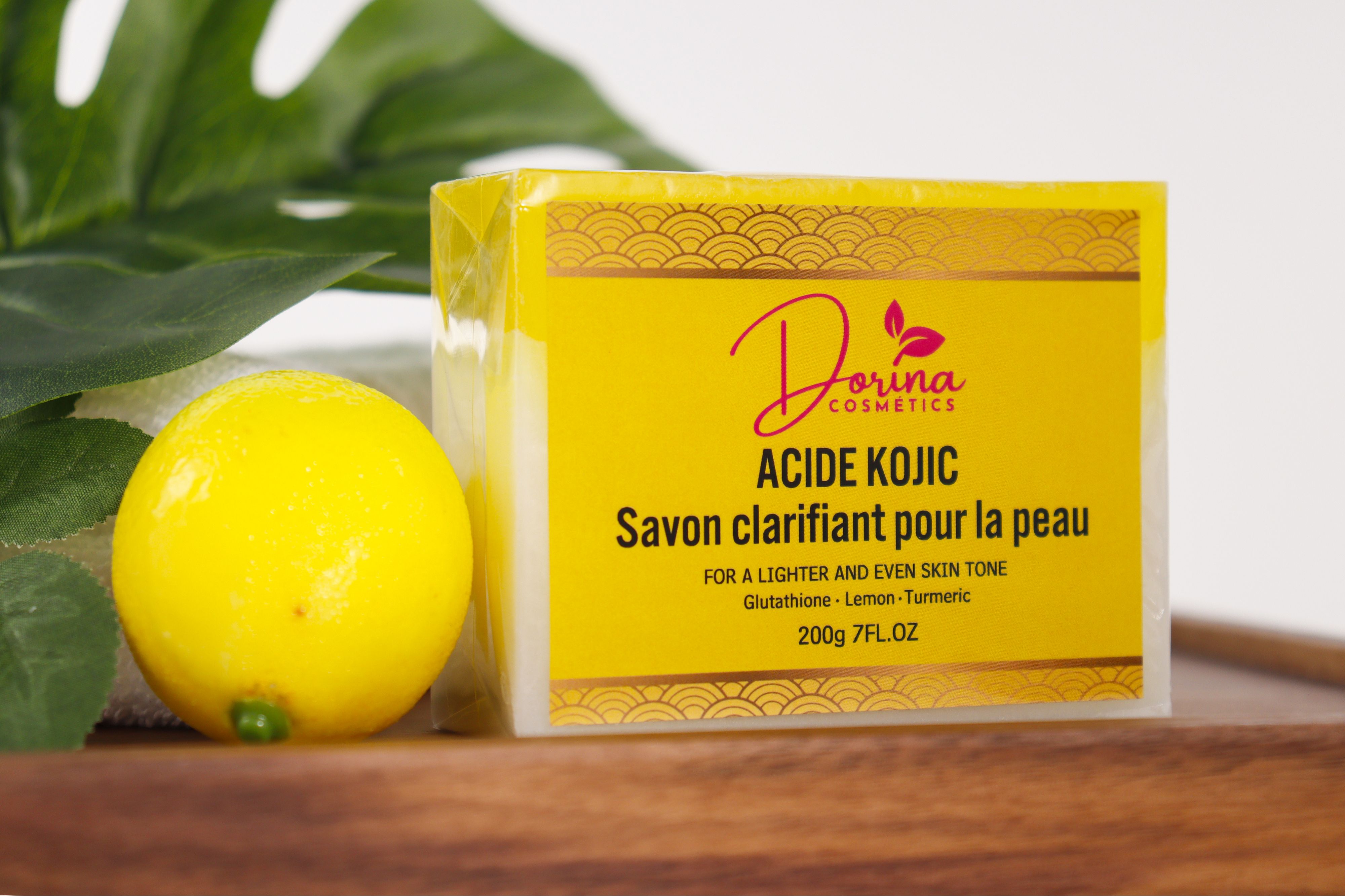 Savon bio KOJIC LEMON certifié clarifiant, 200g