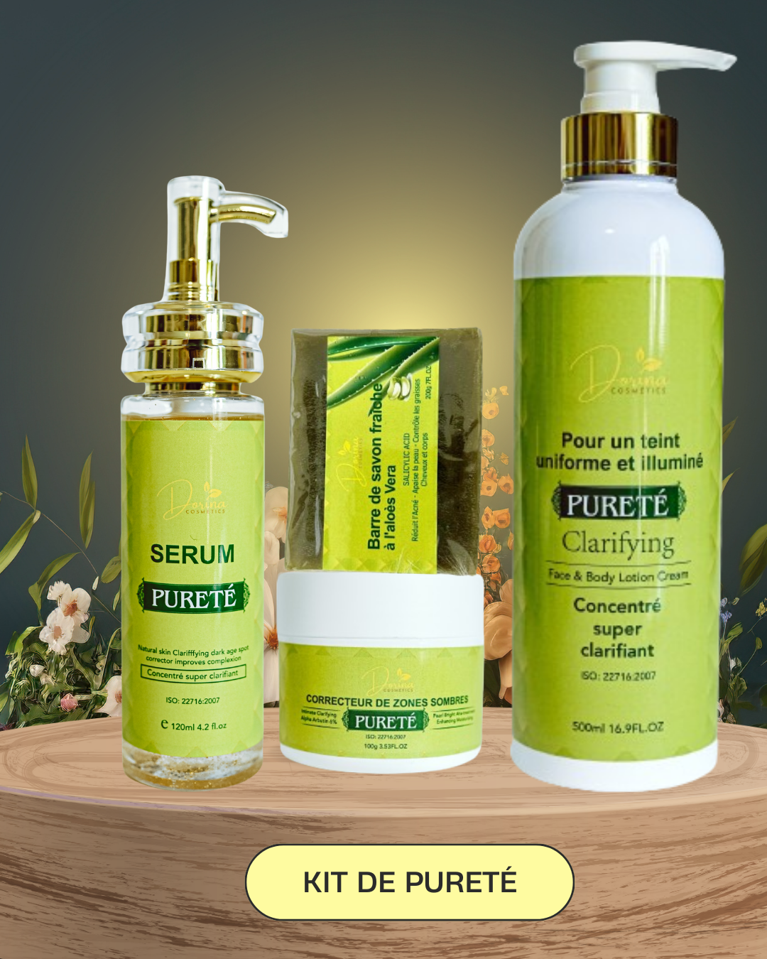 PURETÉ soins corporels clarifiant