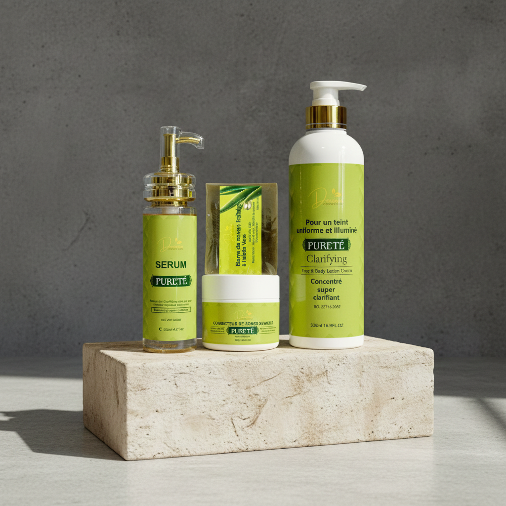 Gamme PURETÉ – Visage & Corps I L’uniformité maîtrisée. La peau respec ...