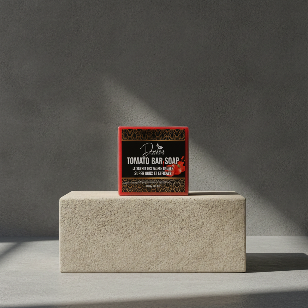Savon Tomate 🍅 au pelycopène – Dorina Cosmetics