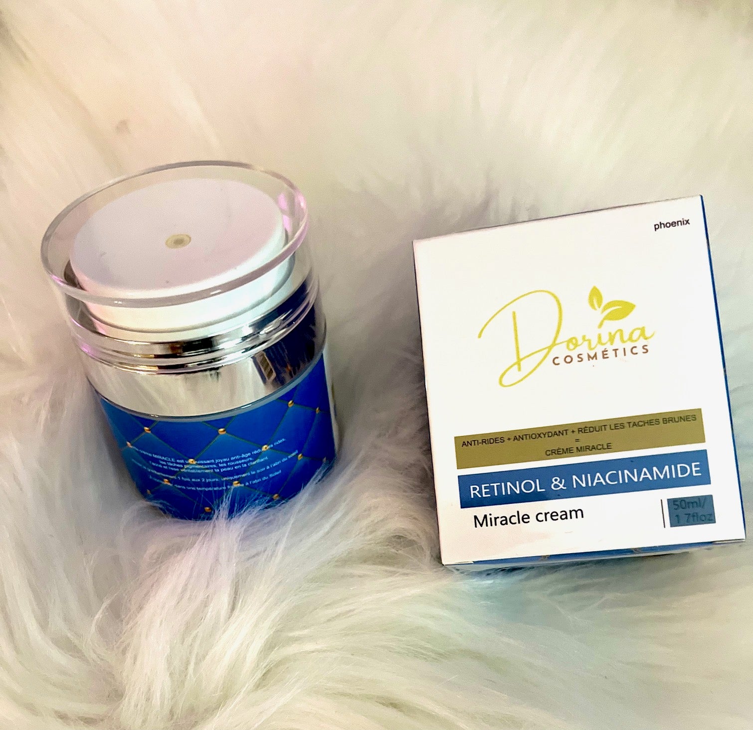 PHOENIX – Crème Miracle Anti-Taches au Rétinol + Niacinamide | Éclat, Unification & Renaissance Cutanée